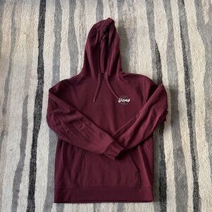 Vans Men's Dark Red Hoodie Sweater